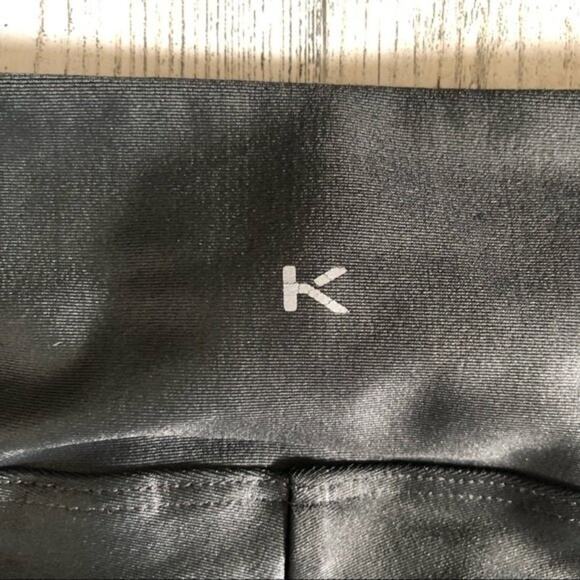 Koral Lustrous Leggings Women’s XS Gunmetal Mid Rise Ankle Quick Dry Performance - Picture 8 of 11